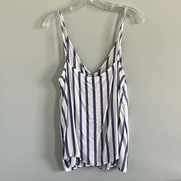 *SOLD* Striped Spaghetti Strapped Top, Size Large - Picture 5 of 5